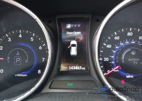 2013 Hyundai Santa Fe Sport from USA, damaged, VIN 5XYZUDLB6DG024237